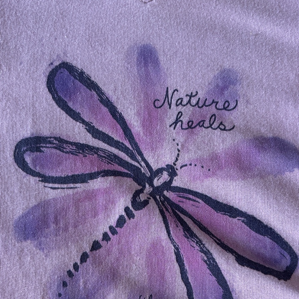 Life Is Good Lavender Tee